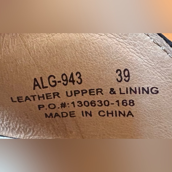 ALEGRIA Leather & Wool Slide Clogs - Picture 7 of 9